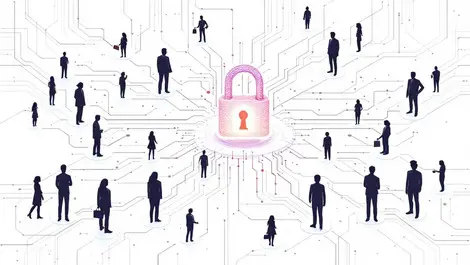 Secure digital lock ai identity security data protection enterprise network