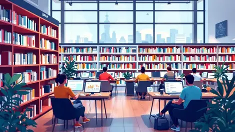 Modern library interior wellington nz digital innovation collaboration