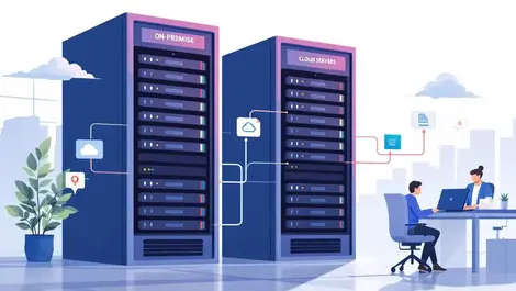 On prem edge and cloud servers data stream remote access