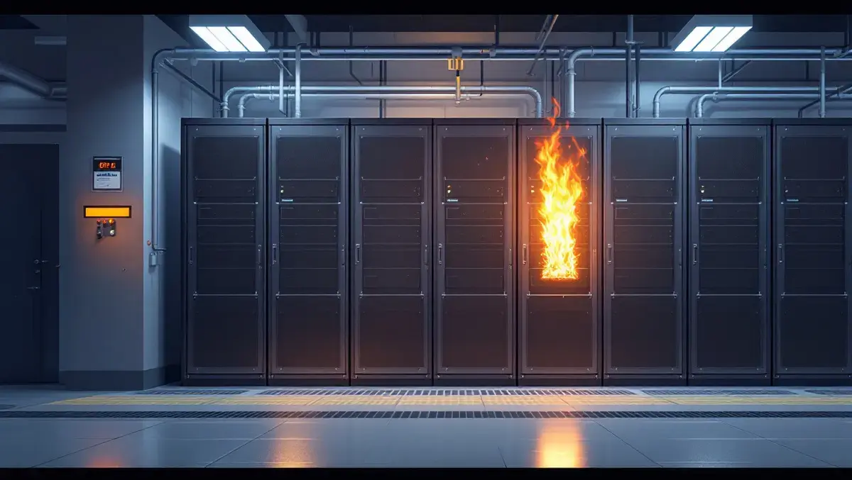 Ampace fire test shows UPS battery thermal runaway contained